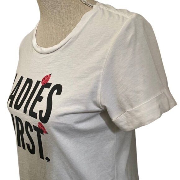 KATE SPADE Cotton T-shirt - Size XS - Picture 3 of 5